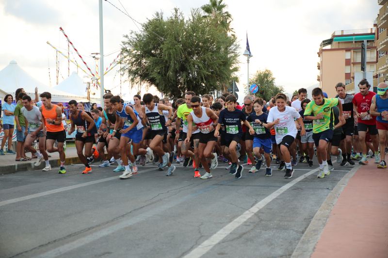 Lo schieramento prima del via